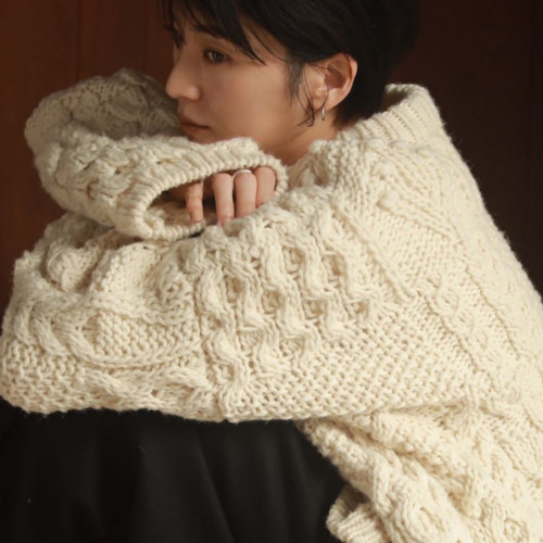 TODAYFUL (トゥデイフル）Pattern Hand Knit 23秋冬4【12020513 