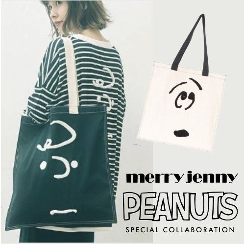 PEANUTS × merry jenny collaboration - ハンドバッグ