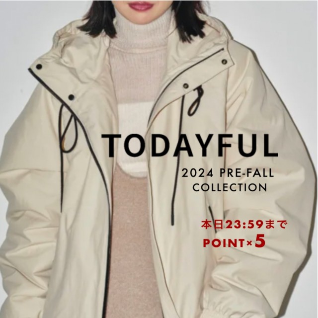 TODAYFUL (トゥデイフル）Hoodie Puff Jacket☆ 24秋冬予約【12420203 ...