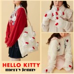 【 HELLO KITTY × merry jenny special collaboration 】HELLO KITTY 50th Anniversary　愛らしい表情でこちらを見つめる、キティアイテム