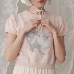 【 merry jenny spring & summer collection 】トレンドライクなキャット、ドッグTや ギャザー&フリルが愛らしいバッグなど、ガーリーな新作をご紹介♪