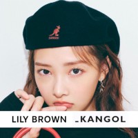 【 LILY BROWN × KANGOL スペシャル コラボ 】伝統とトレンドを併せ持った、カンガルー アイコン が目を惹く ファーハット や ニットワンピ が登場!!